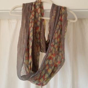 Buckle Accessories - Mint, grey, yellow, pink Infinity scarf Buckle Accessories - Mint, grey, yellow, pink Infinity scarf